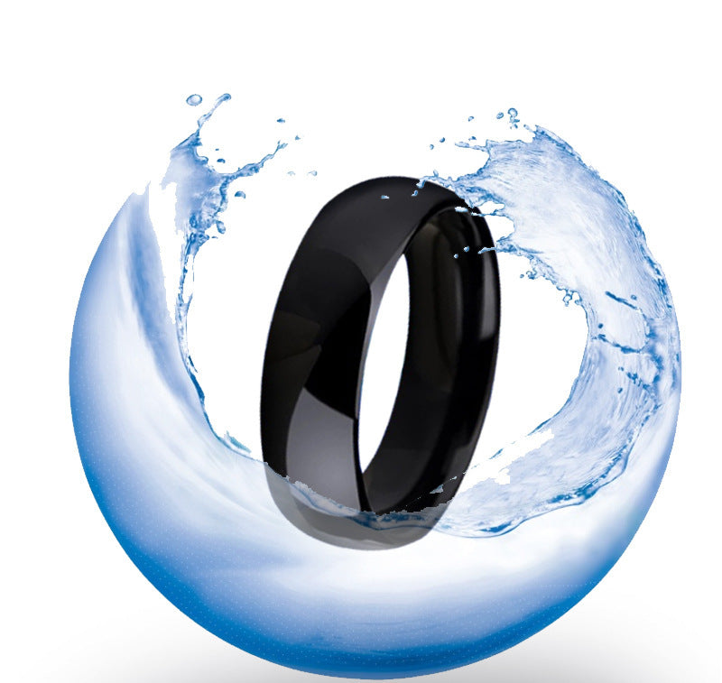 New High-tech Ceramic Smart Ring  EX-STOCK CANADA