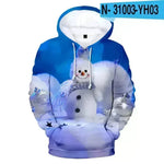 New Funny Christmas Printed Hoodie sweatshirt - EX-STOCK CANADA
