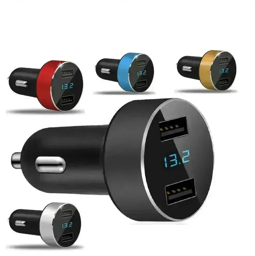 Chargeur de voiture Smart Digital Affichage de LED Smart Automobile