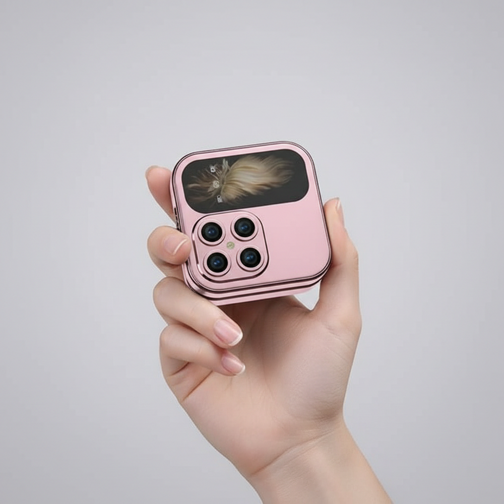 Mini Flip Phone – Dual SIM 2G Folding Mobile Phone with Camera, Multiple Colours 