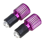 Motorcycle handlebar end cap grip cap