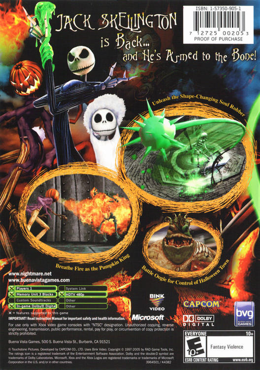 Nightmare Before Christmas di Tim Burton: La Vendetta di Oogie 