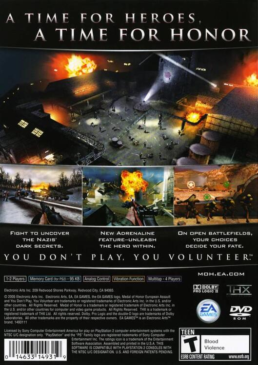 Medal of Honor: European Assault 