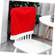 Christmas Chair Covers, Santa Claus Hat Slipcover Xmas Chair Back Cover For Christmas Din EX-STOCK Canada 