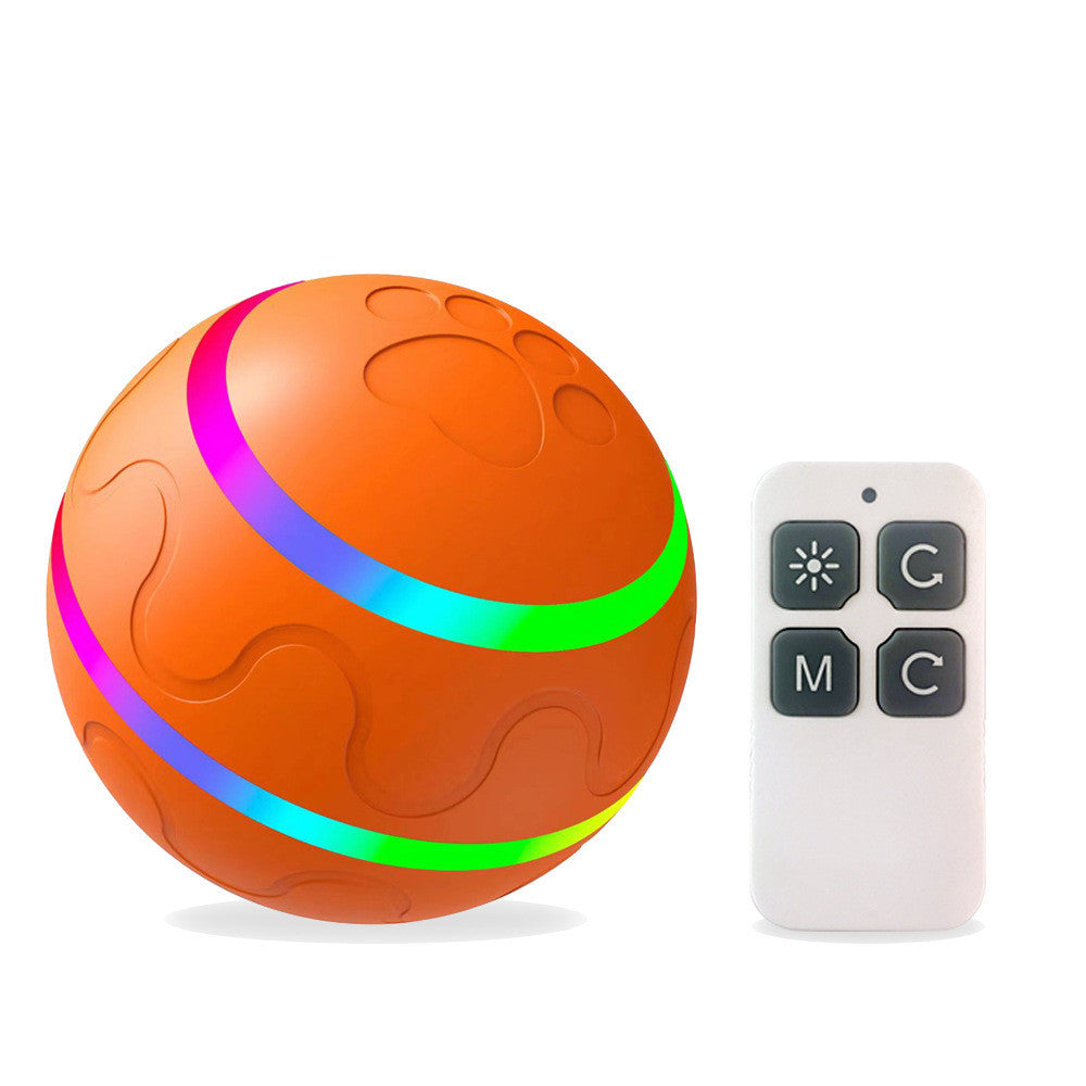 Pet New Cat Wicked Ball Toy Intelligent Ball USB Cat Toys Self Rotating Ball Automatic Rotation Ball EX-STOCK Canada 