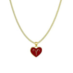 12 Constellation Women's Personalized Heart shaped Clavicle Chain Fashion Necklaces - EX-STOCK Canada