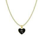 12 Constellation Women's Personalized Heart shaped Clavicle Chain Fashion Necklaces - EX-STOCK Canada