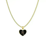 12 Constellation Women's Personalized Heart shaped Clavicle Chain Fashion Necklaces - EX-STOCK CANADA