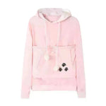 Amantes de los gatos unisex algodón sudaderas