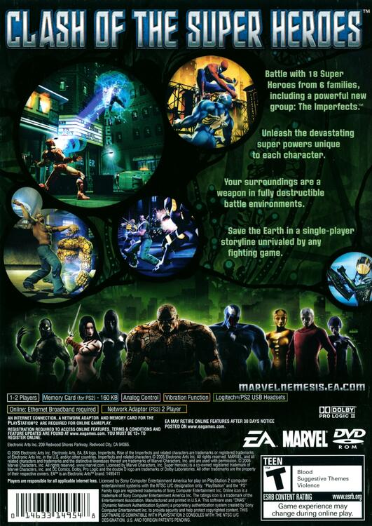 Marvel Nemesis: Rise of the Imperfects [Greatest Hits] 