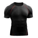 Quick Drying Men Short Sleeve Exercise Running Workout T-shirt Top - EX-STOCK CANADA