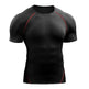 Quick Drying Men Short Sleeve Exercise Running Workout T-shirt Top - EX-STOCK CANADA