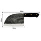 Stainless Steel Meat Cleaver Chef's Knife Cleaver - EX-STOCK CANADA