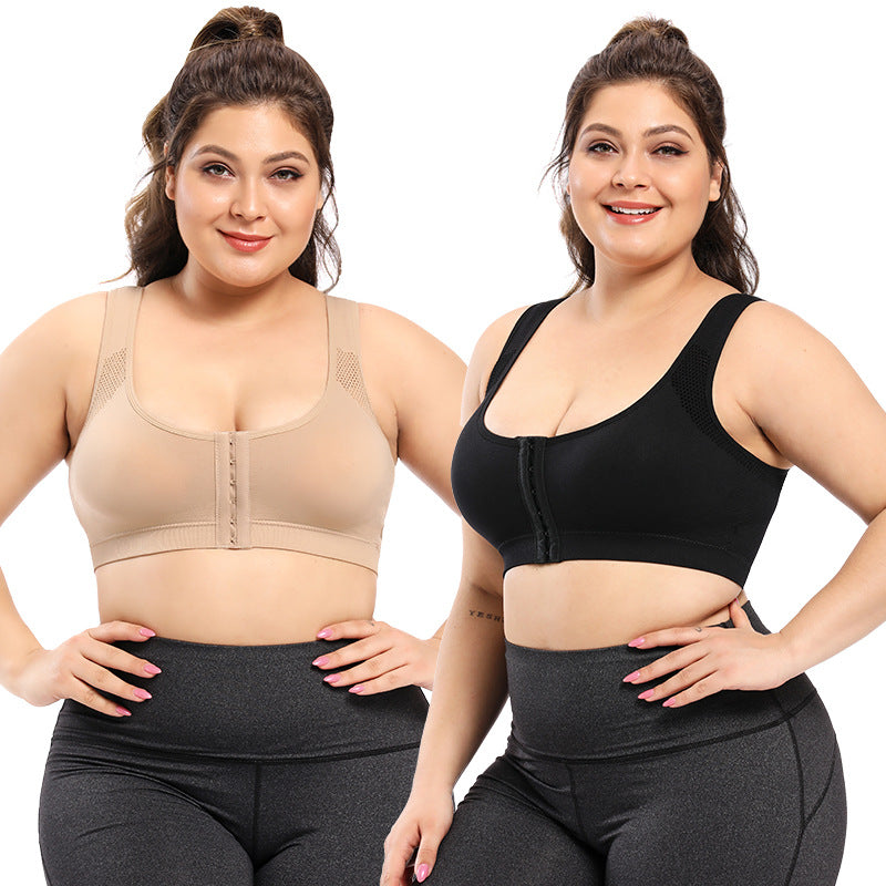 Two women wearing different color shapewear on a white background