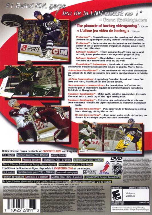 NHL 2K6 [Maple Leafs Cover] 