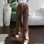 Women Streetwear Fashion Oversize Trouser Cargo Harajuku Sweatpants Iamhotty - EX-STOCK CANADA