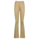 Brown High Waist Stretch Bootcut Jeans Women Casual Pants - EX-STOCK CANADA