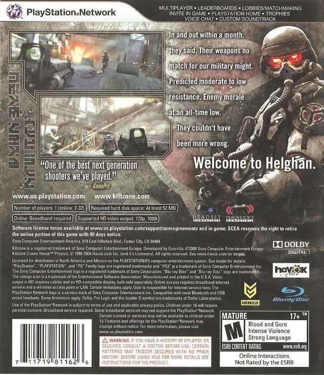 Killzone 2 