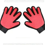 Silicone Pet Hair Removal Glove Comb Pet Grooming Gloves Brush - EX-STOCK CANADA