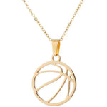 Games stainless steel volleyball necklace for men and women - EX-STOCK Canada