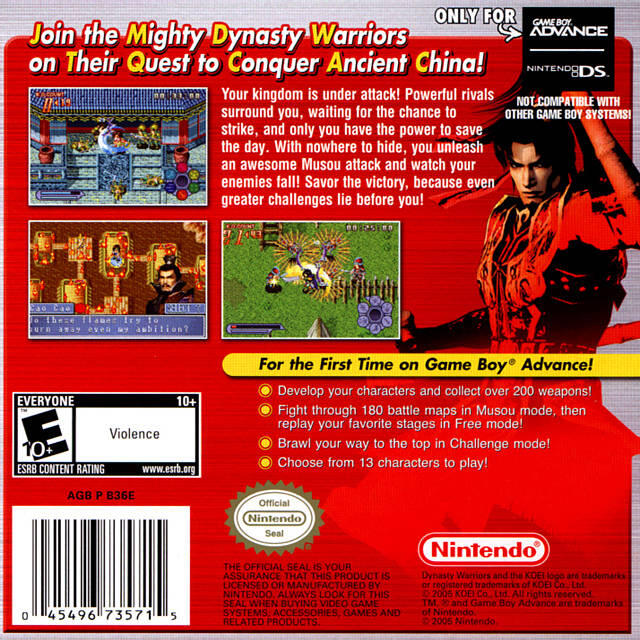 Dynasty Warriors Advance 