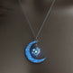 Glowing Pendant Necklaces Silver Plated Chain Necklaces EX-STOCK