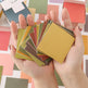 Solid Color Sticky Note Wallet Base Non-sticky Post-it Notes 