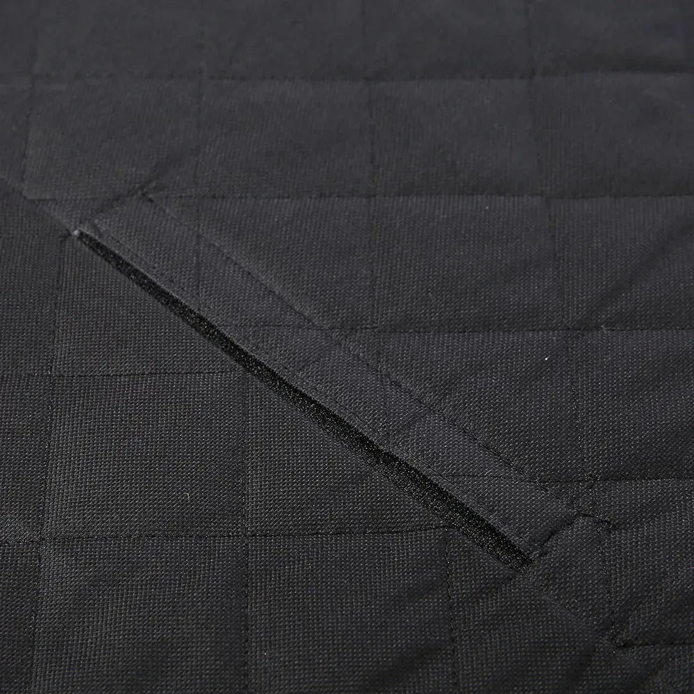 Dog Car Seat Cover View Mesh Pet Carrier Hammock Safety Protector Car Rear Back Seat Mat With Zipper And Pocket For Travel - EX-STOCK CANADA