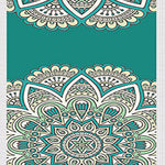 Suede folding yoga mat