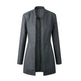 jacket blazer Women for Work white Fashion Formal female - EX-STOCK CANADA