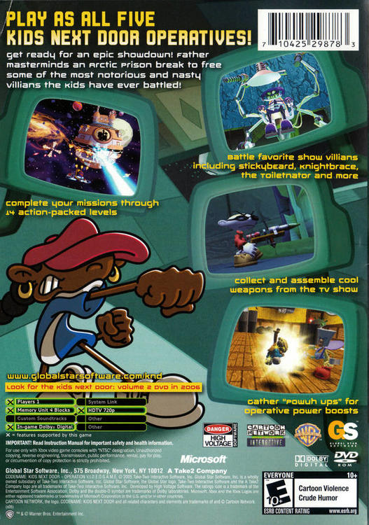 Nombre en clave: Kids Next Door: Operación V.I.D.E.O.J.U.E.G.O 