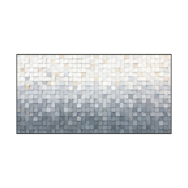 Wood Three-dimensional Painting Handmade Mosaic Art Mural 