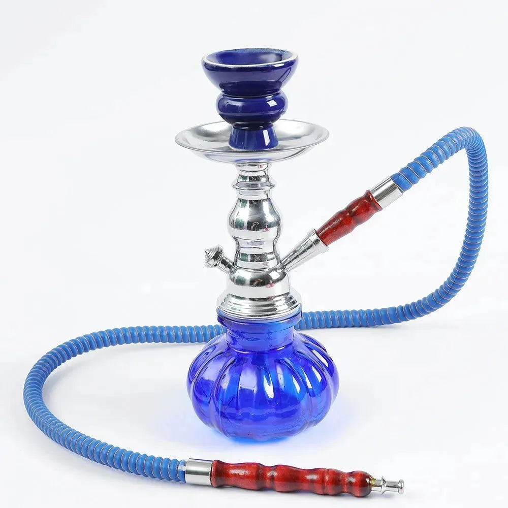 Small Size Iron Single And Double Pipe Hookah Suit - EX-STOCK CANADA