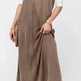 New Suspender Leisure Denim mum loose long Dress - EX-STOCK CANADA