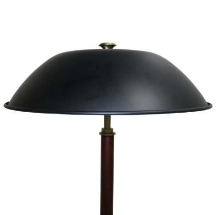 High Quality Hotel European Modern Bed Side Nightstand Decorative Led Table Desk Lamp, Cosmiclume Black Umbrella Shaped Table Lamp - Walnut - Bronze 110V EX-STOCK