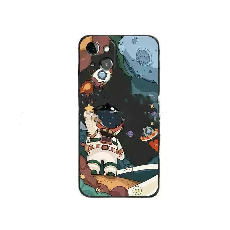 Rocket Astronaut Side Phone Case - EX-STOCK CANADA