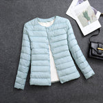 Women's Lightweight Short Inner-wear Round-neck Thermal Jacket - EX-STOCK Canada