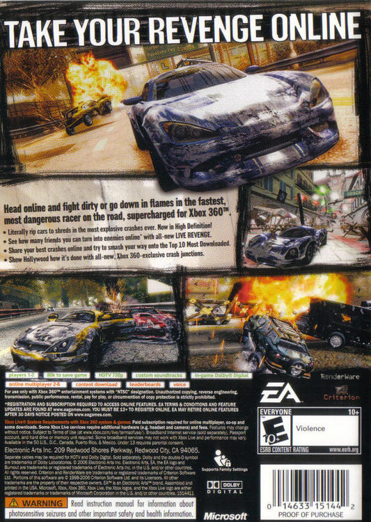 BURNOUT RACHE 