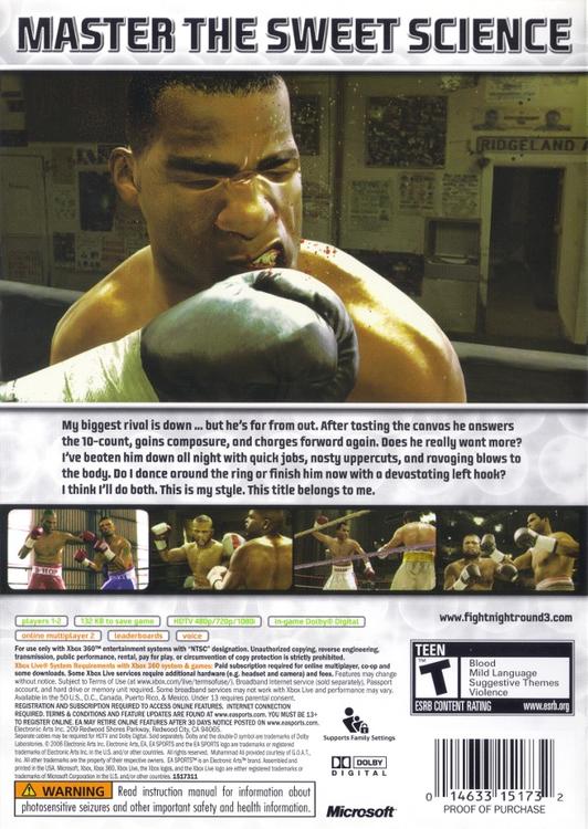 FIGHT NIGHT ROUND 3 
