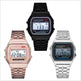WR F91W Stainless Steel chain Electronic Watch - EX-STOCK CANADA