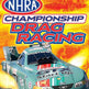 Course de dragsters championnat NHRA 