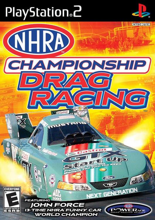 Course de dragsters championnat NHRA 