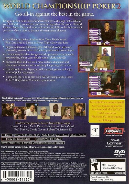 World Championship Poker 2: Featuring Howard Lederer 