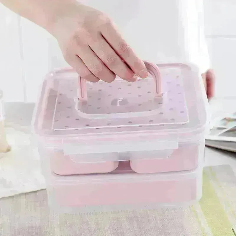 Plastic lunch box - EX-STOCK CANADA