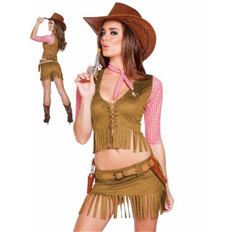Cowboy Halloween Pirate Costume EX-STOCK