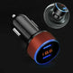 Automobile Smart Digital LED display car charger - EX-STOCK CANADA