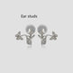 Female Cute Butterfly Earrings Jewelry - EX-STOCK CANADA