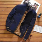 Hombres Trabajo Plain Strip Up Capucha de invierno con capucha