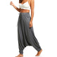 Women's Cotton-Blend Balloon Harem Pants — product view 9 of 10 | EX-STOCK