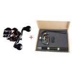 Metal wire cup fishing reel